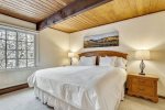 Primary bedroom features king